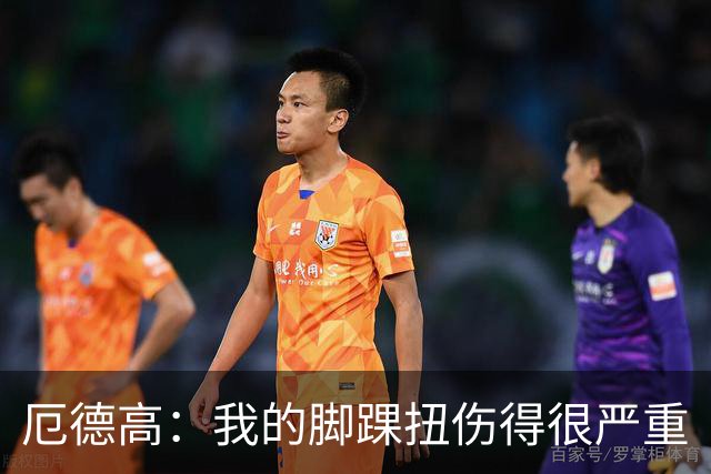 厄德高：我的脚踝扭伤得很严重